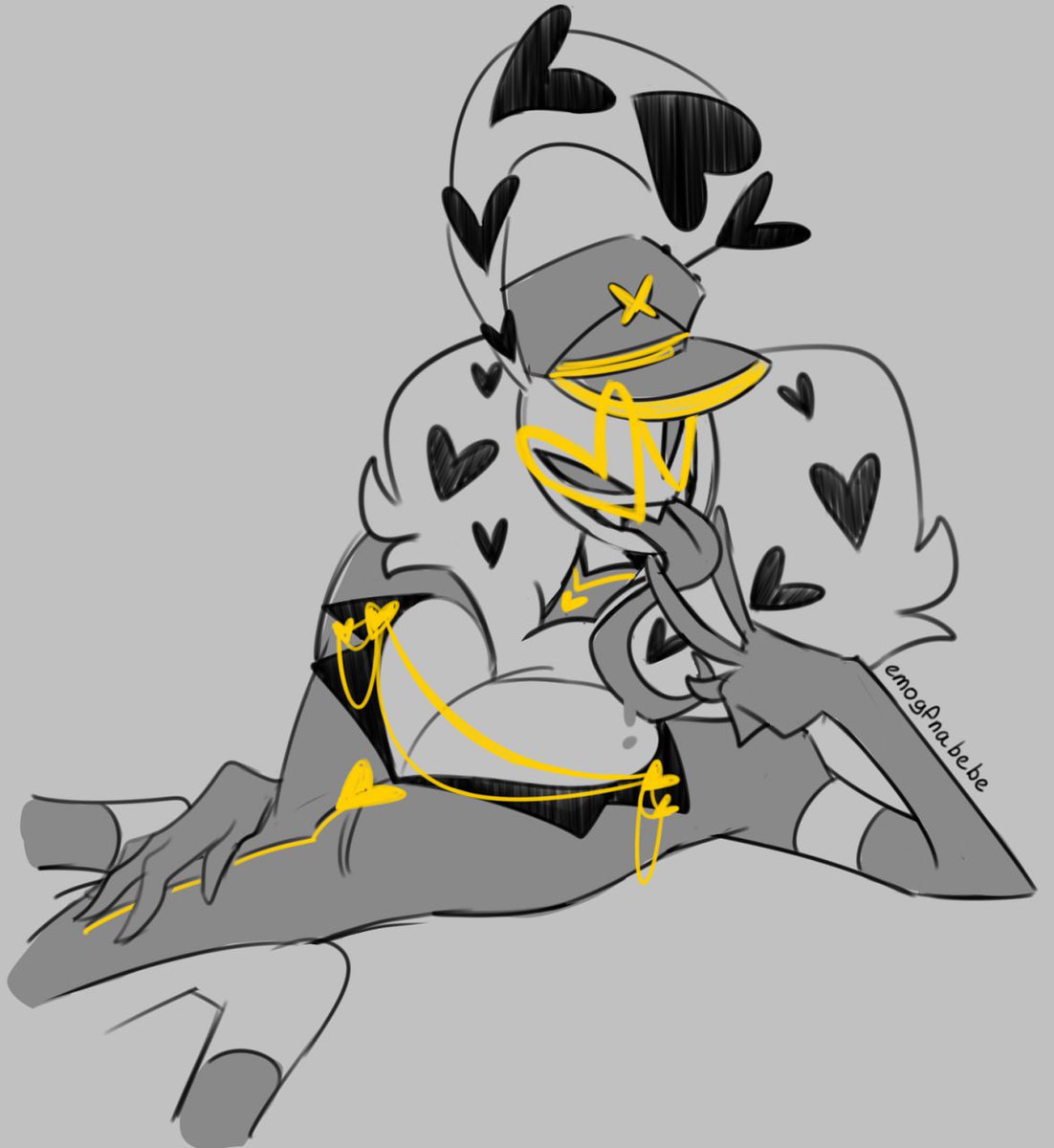 EmoGFNabebe's tweet photo. Some magma sketches. Tryin' to figure out how to draw Hazbin chars

#Alastor #HazbinHotelFanart #hazbinhotel #Valentino https://t.co/Bs6vlb1r0W