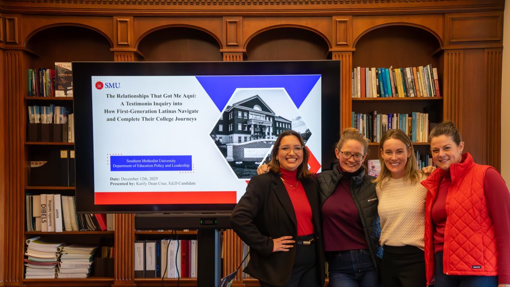 KarilyCruz's tweet image. Let me introduce myself… I’m Dr. Dean Cruz 🥹🎓Dissertation successfully defended! #SMU #PonyUp #OneMoreSemester