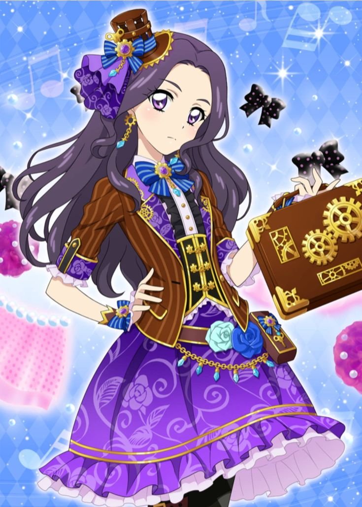 今日は、アイカツ!に出ている白樺リサの誕生日です