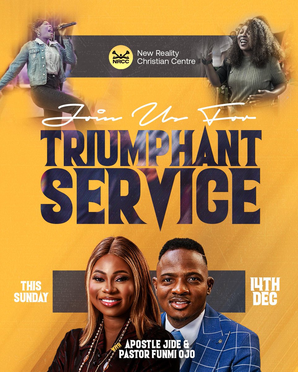 newrealitycc's tweet image. This is not just a service; it’s a moment of triumph.

Join us for our Triumphant Service and experience what it means to fellowship.

#sundayservice #friendshipservice #church #nrccglobal #apjsays
