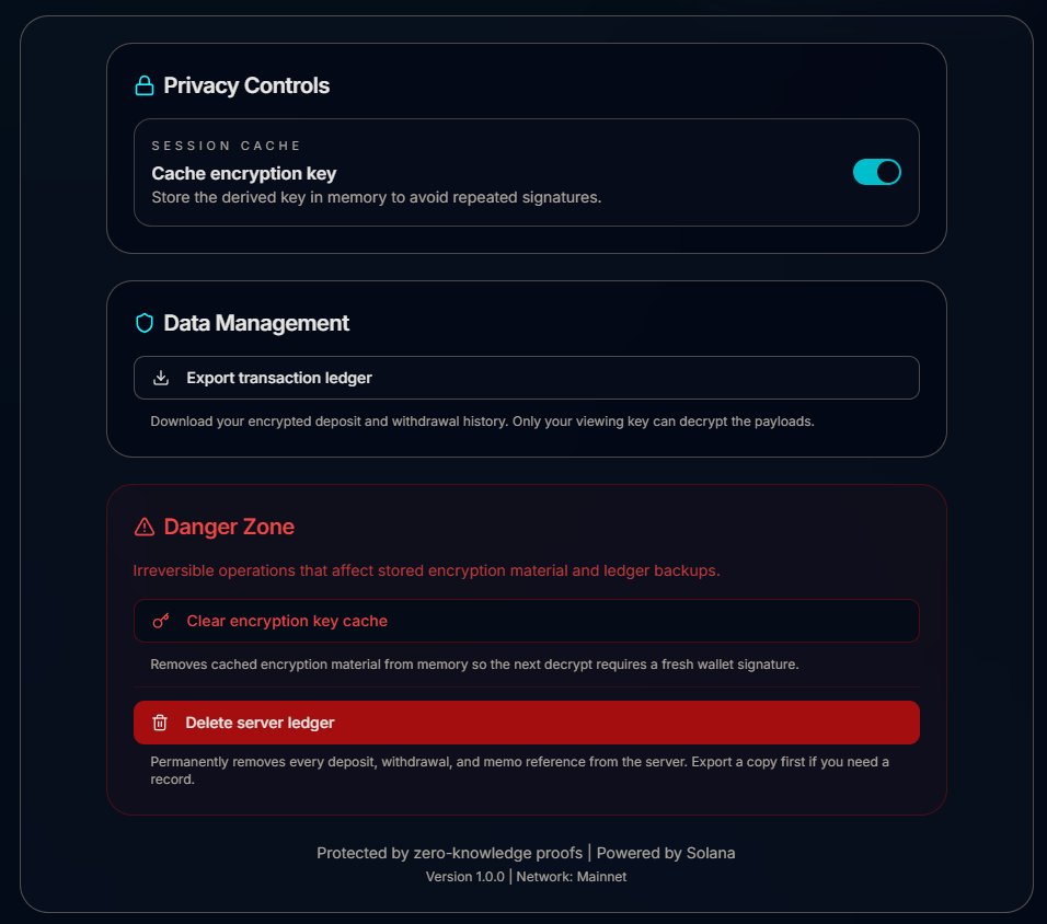 Poseidon lets you delete your encrypted ledger permanently.

Requires your wallet signature to prove ownership. No one else can touch your data.

GDPR compliant. Your keys, your data, your choice.
