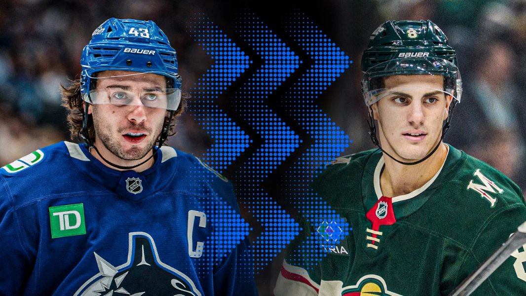 DavidSt_Louis's tweet image. The Vancouver Canucks and Minnesota Wild sent shockwaves through the hockey world last night.
Here's how Zeev Buium, Marco Rossi, and Liam Öhgren will impact the #Canucks' future. @Eliteprospects 

eliteprospects.com/news/nhl/how-b…