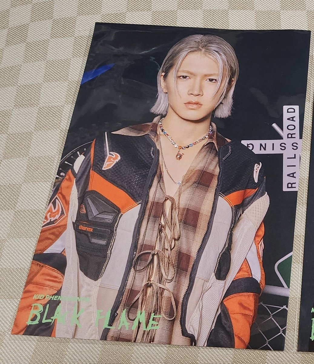 拡散希望】 KID PHENOMENON Black Flame タワレコ渋谷 フライヤー 譲