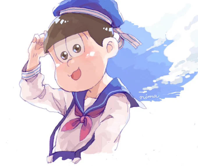 絵茶時代のおそ松さんの絵出て来る