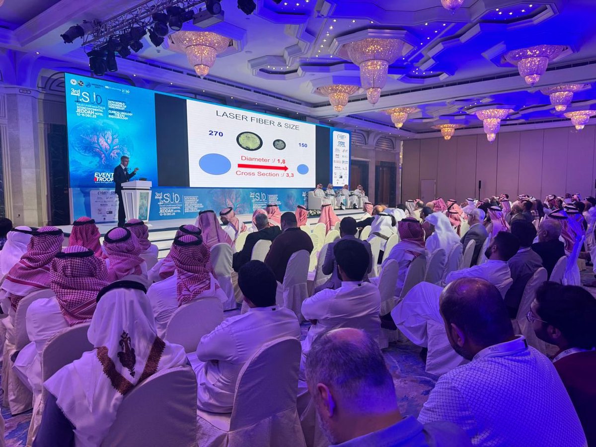 saudiurological's tweet photo. SUD 2025 is live, hosted by the Saudi Urological Association.
Day 1 highlights: AI in endourology, clinical debates, and future tech shaping practice.
#SUD2025 #Urology #EventTroop https://t.co/KCOTMLy28l