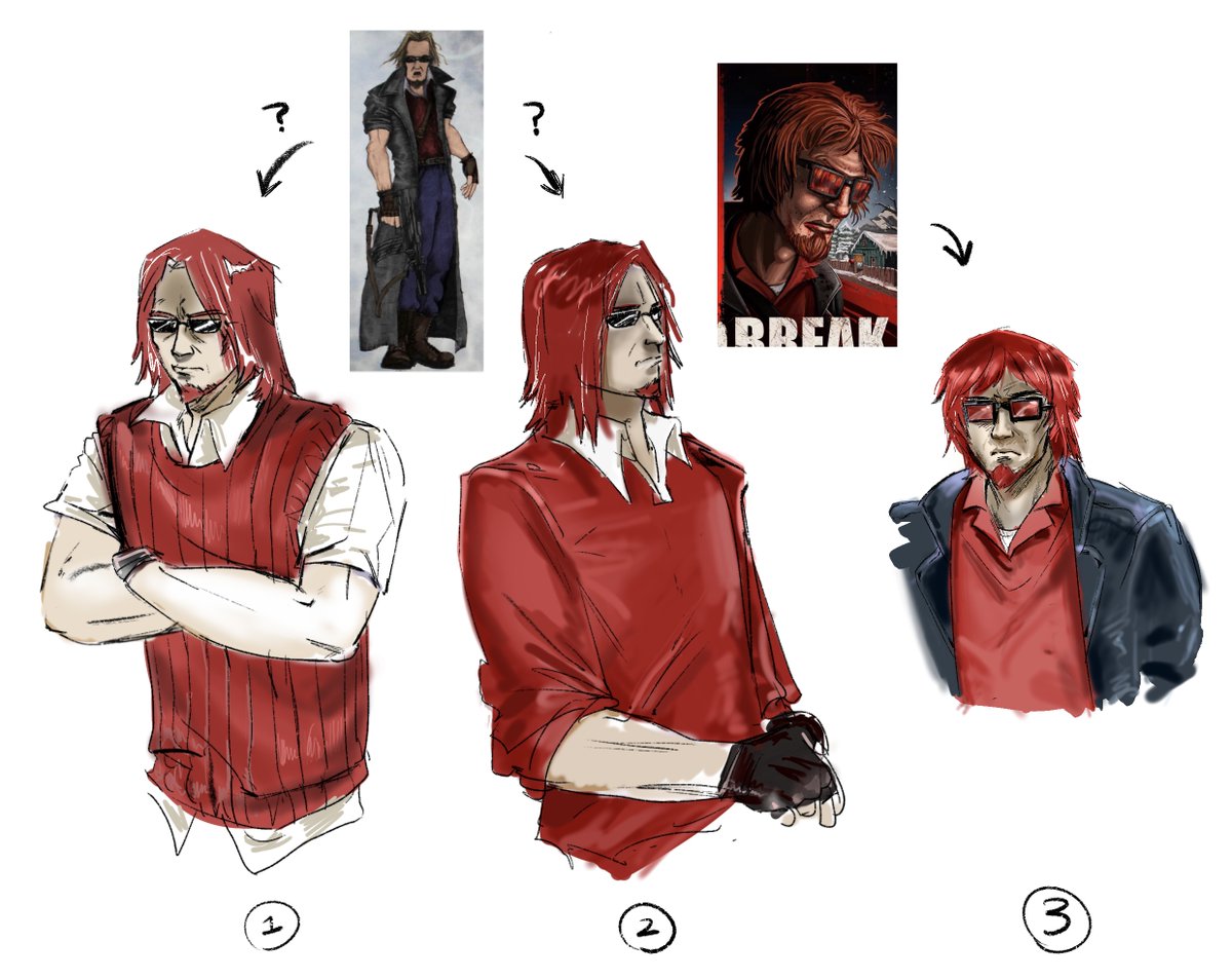 #postal So which one is he wearing under the coat? I am so confused