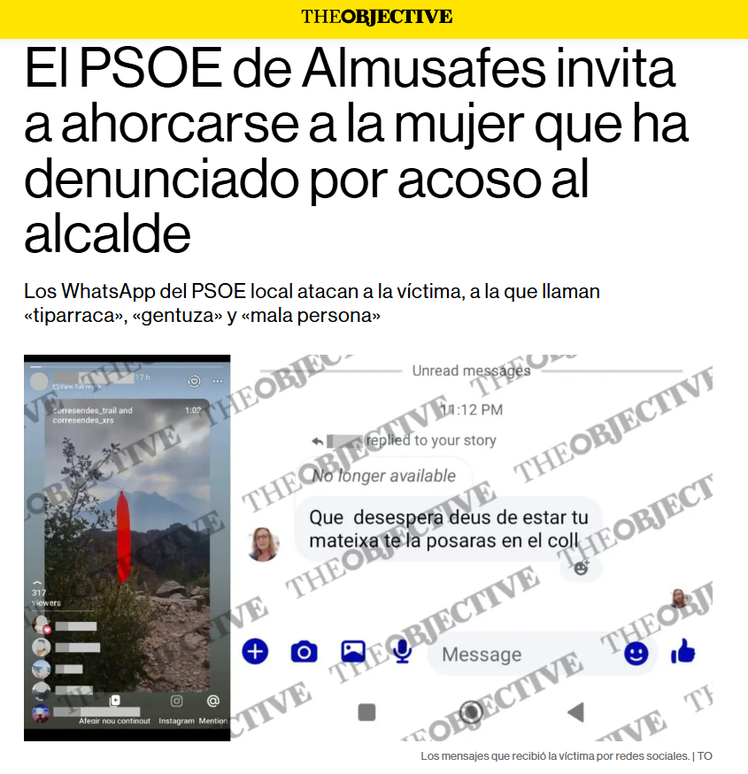 "Hermana, yo sí te creo", menos si denuncias a un miembro del PSOE.

theobjective.com/espana/comunid…