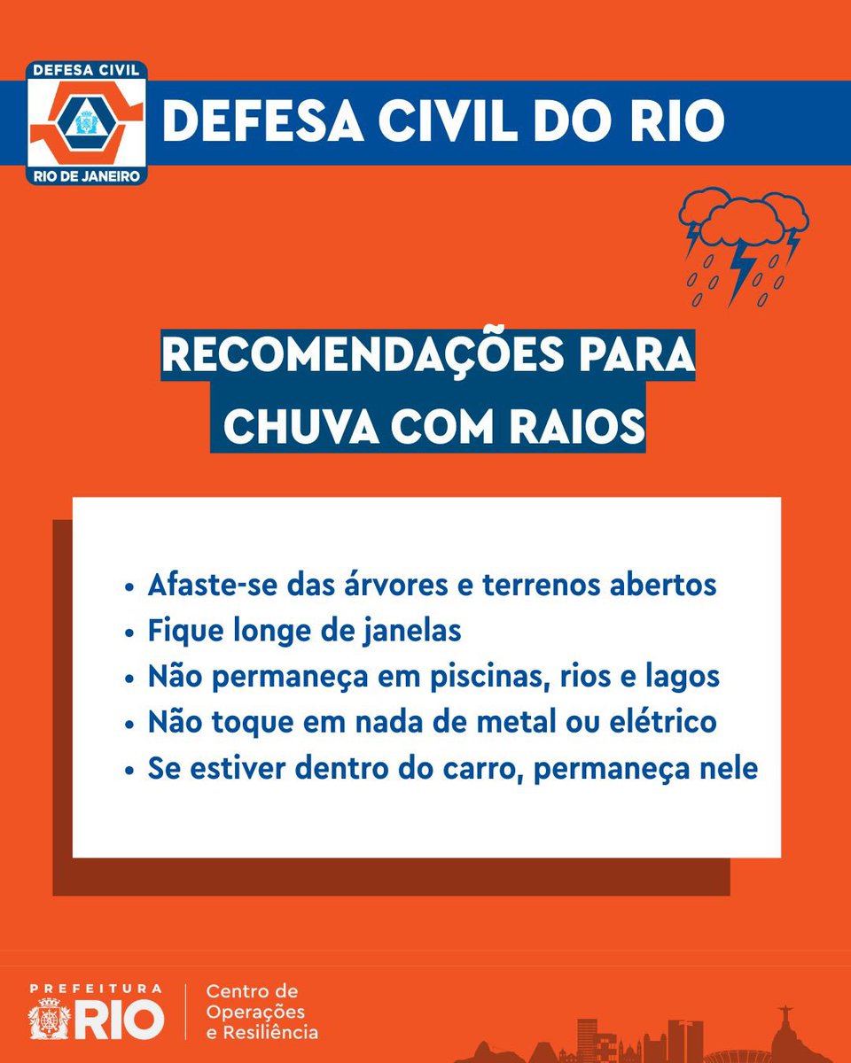 Defesa Civil do Rio de Janeiro tweet media