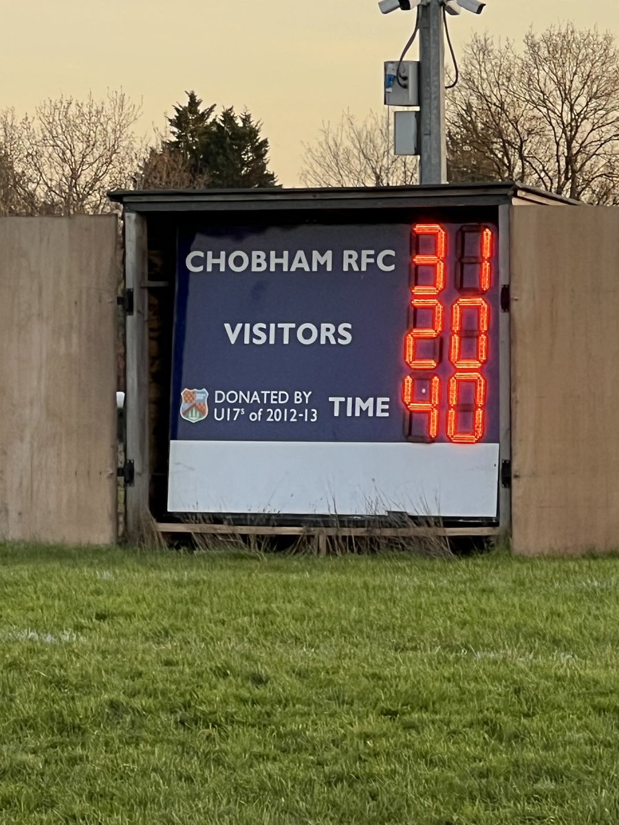 chobhamrugby's tweet photo. FT Chobham First XV Women 31 - 20 Camberley https://t.co/bphDaR35yz