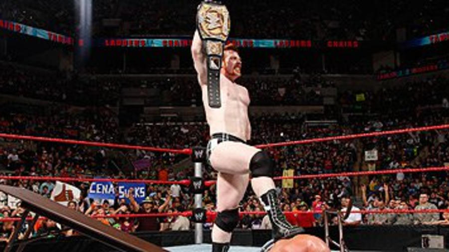 wrestle_hist's tweet photo. 12/13/2009
Sheamus defeated John Cena in a Tables Match to become the new WWE Champion at TLC from the AT&T Center in San Antonio, Texas.
#WWE #TLC #Sheamus #TheCelticWarrior #JohnCena #HustleLoyaltyRespect #RiseAboveHate #Cenation #YouCantSeeMe #TablesMatch https://t.co/ueCyg23svq