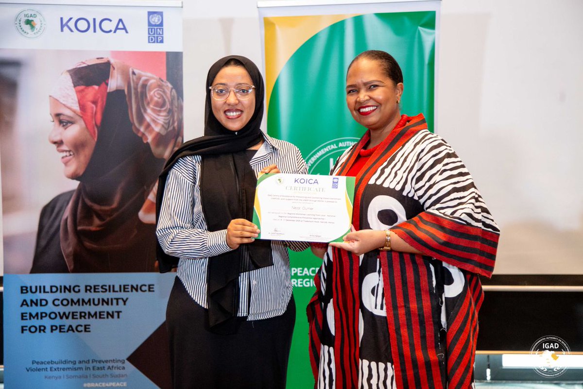 Nejat_Oumer's tweet photo. The #CoP4PCVE  co‑created commitments &amp; set priority areas for the year ahead.A collective message to stakeholders was shared, and we celebrated being the pioneer #CoP for PCVE under the IGAD PCVE Center.
@Mohamedbilkent @DrKinyanjui @IGAD_CEPCVE @KuiNjiiri @NyangePatience https://t.co/KGAZKBFbJu