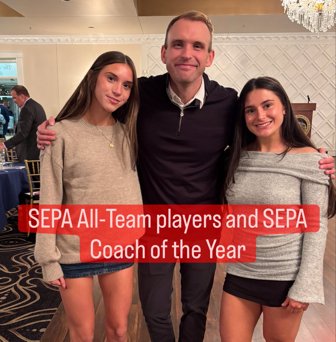 Starting <a href="/ECNLgirls/">ECNL Girls</a> season today but still getting to enjoy high school accomplishments! Had the SEPA banquet with <a href="/taylorroumy/">Taylor Roumy</a> and Coach Jake earlier this week ❤️💙

<a href="/ImYouthSoccer/">ECNL/GA/Recruiting/College Soccer</a> <a href="/ImCollegeSoccer/">College Soccer Truth ™</a> <a href="/TopDrawerSoccer/">TopDrawerSoccer</a> <a href="/PrepSoccer/">Prep Soccer ⚽️</a> <a href="/TheSoccerWire/">SoccerWire</a> <a href="/travismclark/">Travis Clark</a> <a href="/JREskilson/">J.R. Eskilson</a>