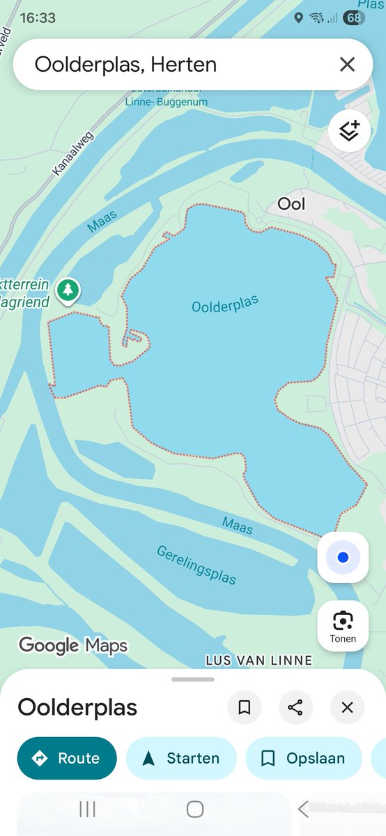 Persoon te water bij Oolderplas, inzet hulpdiensten