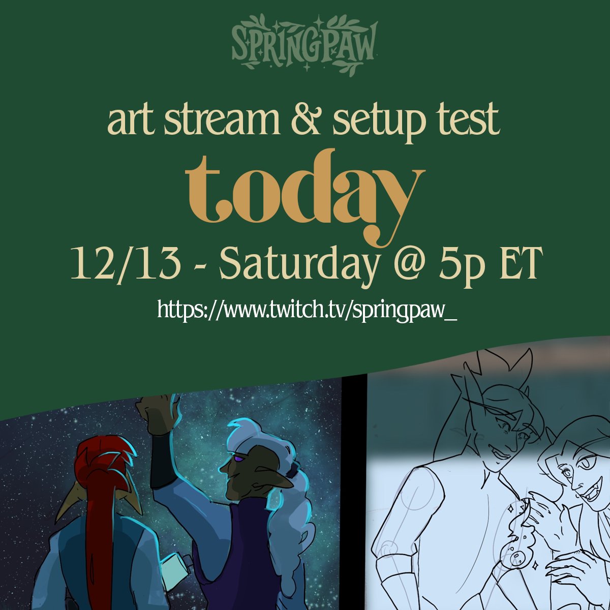 Going live later today. I’ll be testing the new tablet and working on more As the Evening Goes art. Come swing by! ✨ 

☽︎ #warcraft ♦ #worldofwarcraft  ♦ #OC  ♦ #myart  ♦  #WoW  ♦ #WarcraftArt ☾︎
