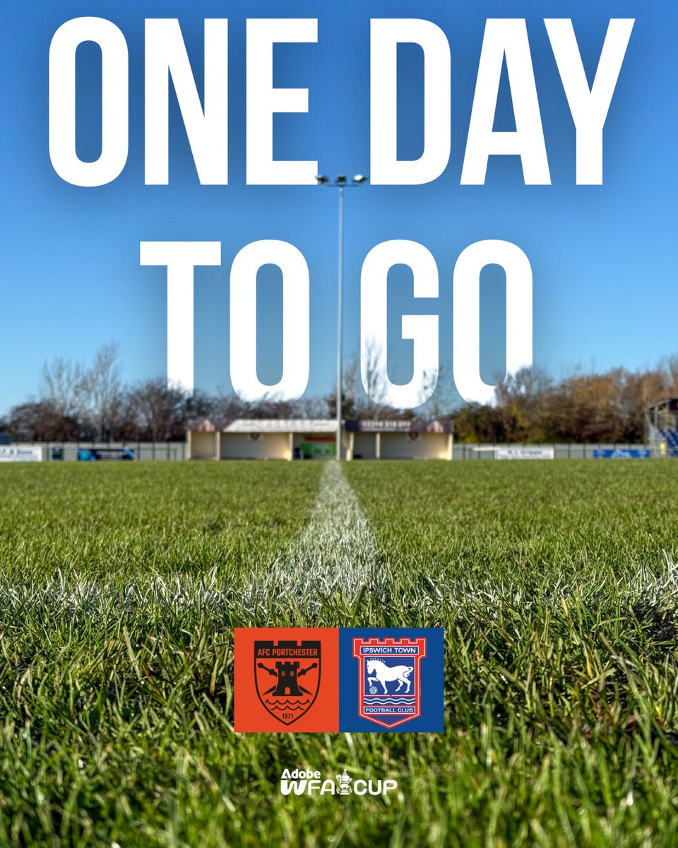 The stage is set ⏳

Remember to grab your tickets in advance to avoid the queues: ticketscandy.com/e/afc-portches…