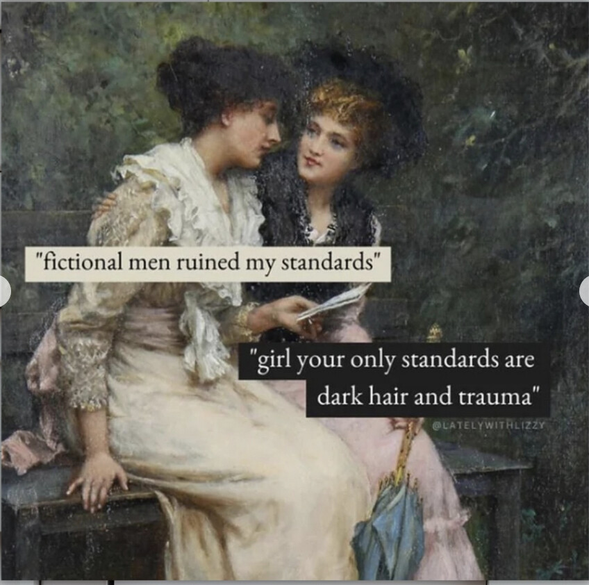 LVVampireNovels's tweet image. Standards...

bitemebox.com

#FictionalMenRuinedMe #darkhairandtrauma #lowstandards #BookBoyfriendGoals