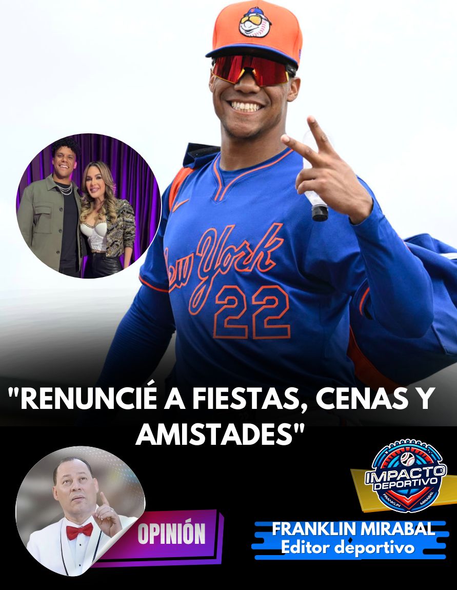 Juan Soto habló de los sacrificios!!!.

"La parte más dura ha sido renunciar a fiestas, cenas y a mis amigos cuando estoy jugando. Gran parte de mi tiempo estoy dedicado a mi profesión", dijo en el Podcast de Luz García.