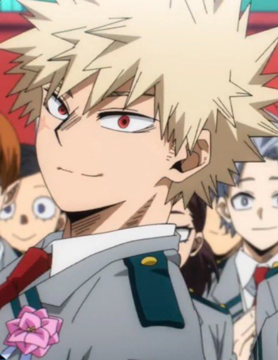 bakumeow's tweet image. my kacchan academia