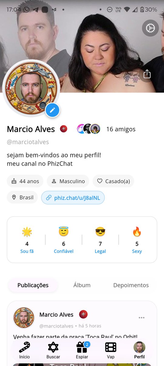 Rede social inspirada no Orkut play.google.com/store/apps/det…