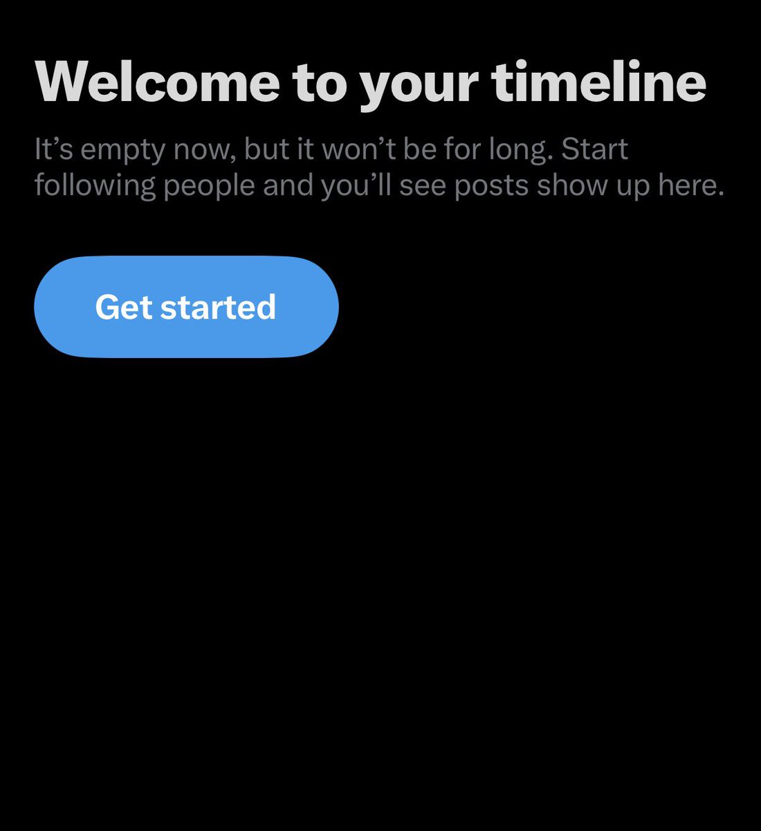 Anyone else have this keep popping up when they go to their timeline?