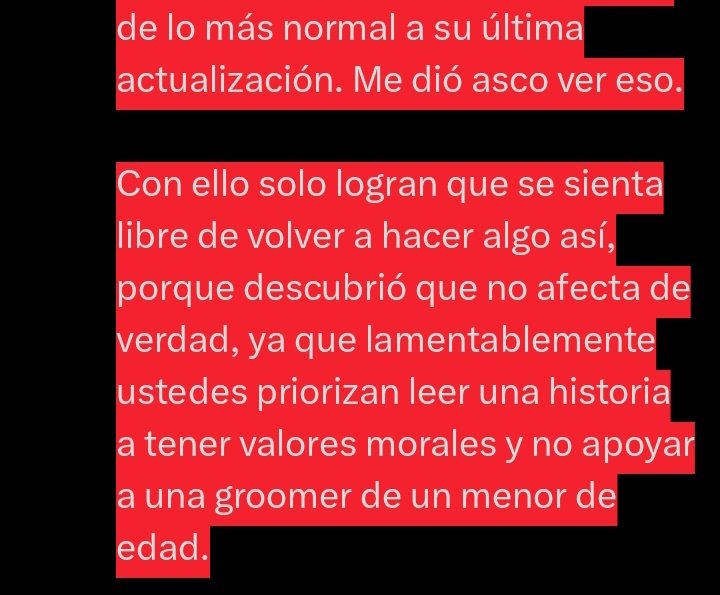 Valchilena's tweet image. Las personas que le siguen apoyando se ganaron mi decepción total. Espero no esperen de mí el mismo trato que les he dado estos meses, a pesar de que son mutuals a las cuales le tenía harto aprecio.