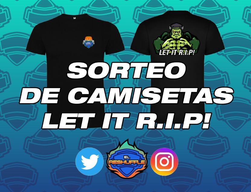 SBBLOficial's tweet image. 🎽🔥 ¡SORTEO DE CAMISETAS LET IT R.I.P! 🔥🎽

¿La quieres? Participar es muy fácil:

✅ Ser seguidor de @SBBLOficial 
🔁 Dar RT a este tweet

📅 ¡Anunciaremos al ganador/a el 18/12!
¡Mucha suerte a todos! 🍀