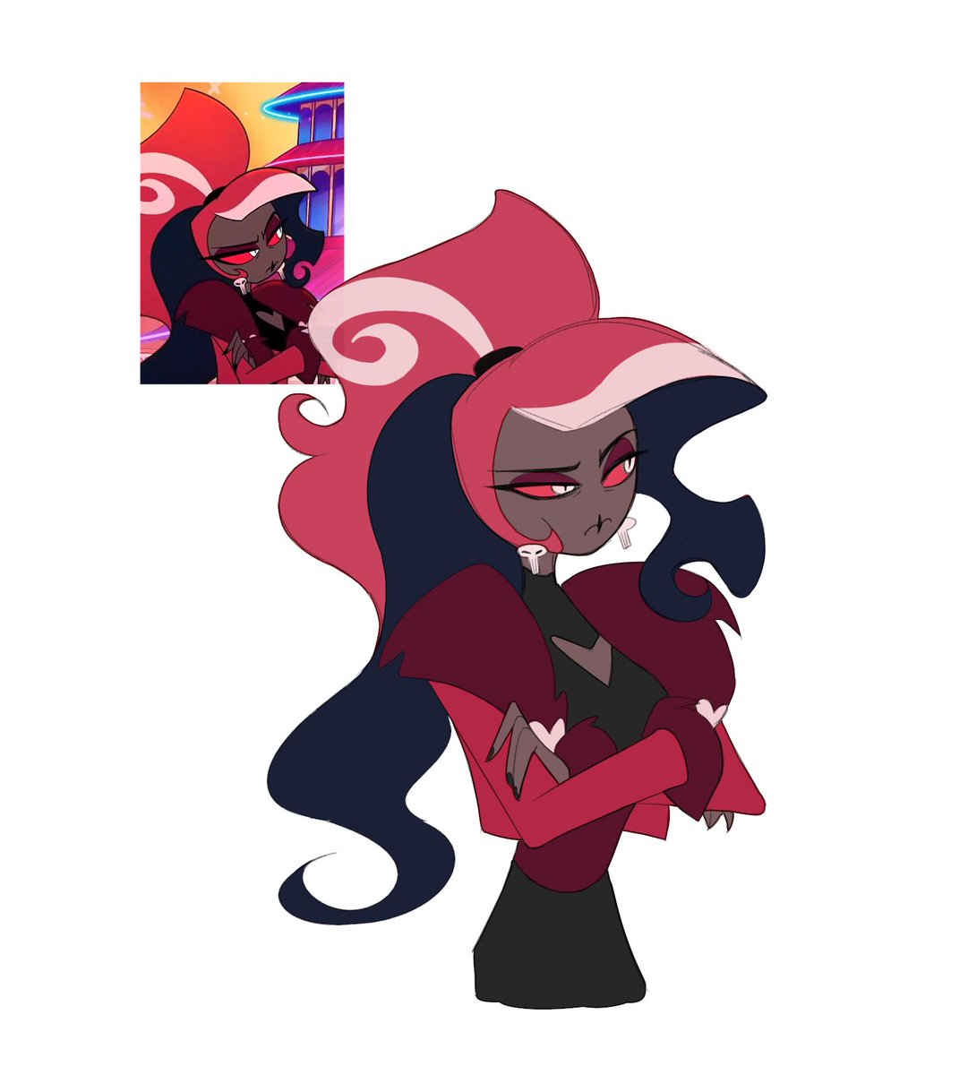 hypnum_moss's tweet photo. #hazbinhotelvelvette #velvette https://t.co/3r81fk8Ytd