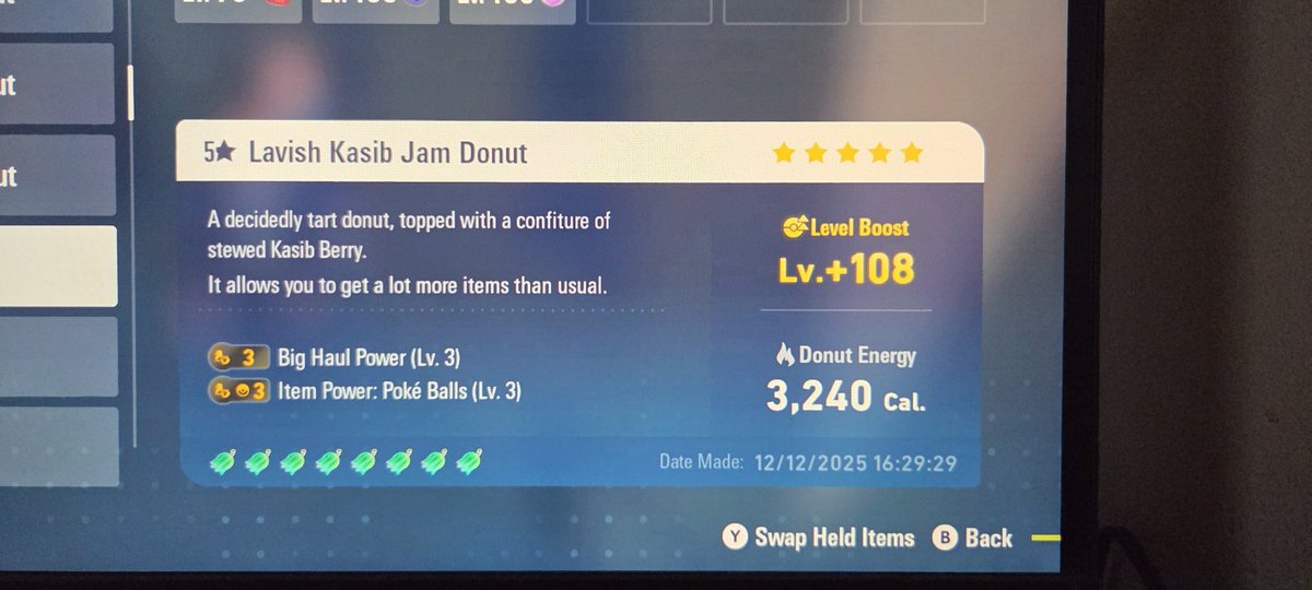 You can just max out Sour to go for Big Haul Lvl. 3 + your choice of Pokeball Lvl. 3, Berries Lvl. 3 (to make more donuts), or any other item target you want from the floating balls o7

Easiest way is just 8 Kasib Berries