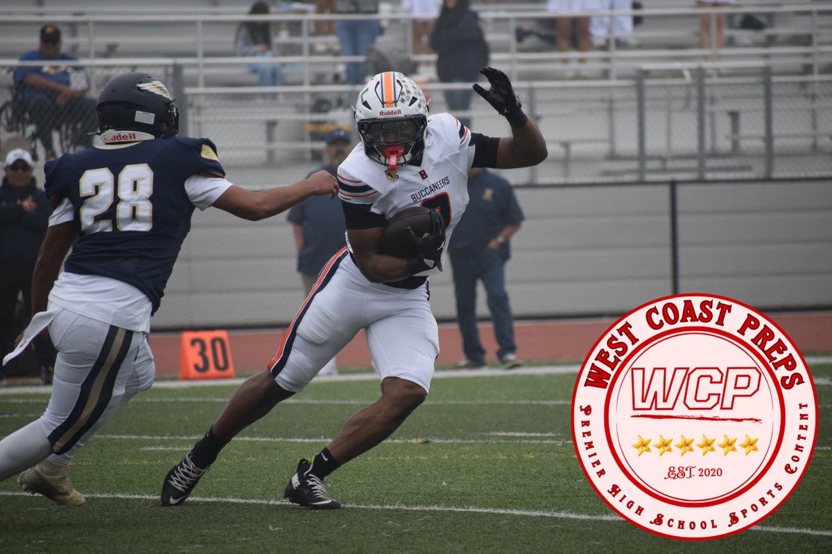 westcoastpreps_'s tweet image. No one’s stopping @MekaiSmith0 near the red zone!!

Smith scores his third total touchdown on the game from 13-yards out

@BalboaFootball inching close and close to back to back state titles, leading 28-0 half way through Q3