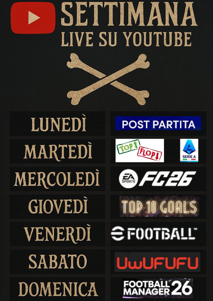 E' ARRIVATO IL MOMENTO DEI CAMBI E DELLE AGGIUNTE!

CONTENUTI FRESCHI E DIVERTENTI PER UN CANALE CON L'OBIETTIVO 10K YOUTUBE E PARTNER TWITCH PERCHè IL SOGNO CON LA GIUSTA MENTALITà DIVENTA REALTà!

#roadto10kyoutube #roadtopartnertwitch #contentcreator #streamer #GamingCommunity