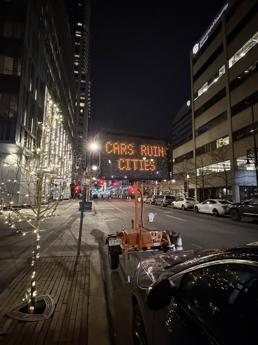 Downtown is a shell of what it once was and now the city wants to remove cars!?!?!  Great way to make Denver prosper, put out the welcome sign! #denver #downtowndenver #dobetterdenver #MikeJohnstonCO