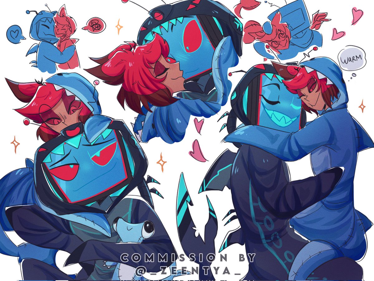 Commission for <a href="/freakiersinatra/">🐊🐊🐊</a> ✨️

#RadioStatic #VoxAl