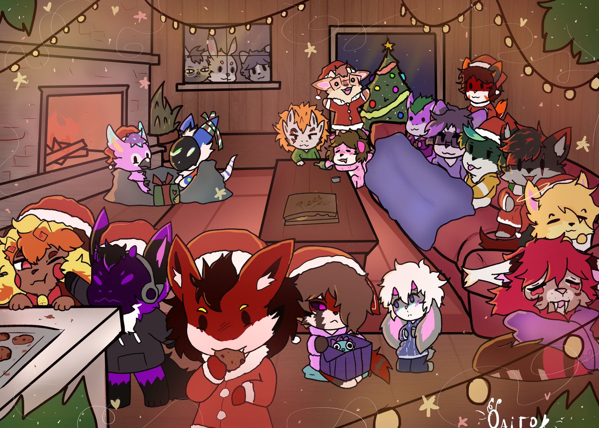 OaitoArt's tweet image. Merry crimah🍒