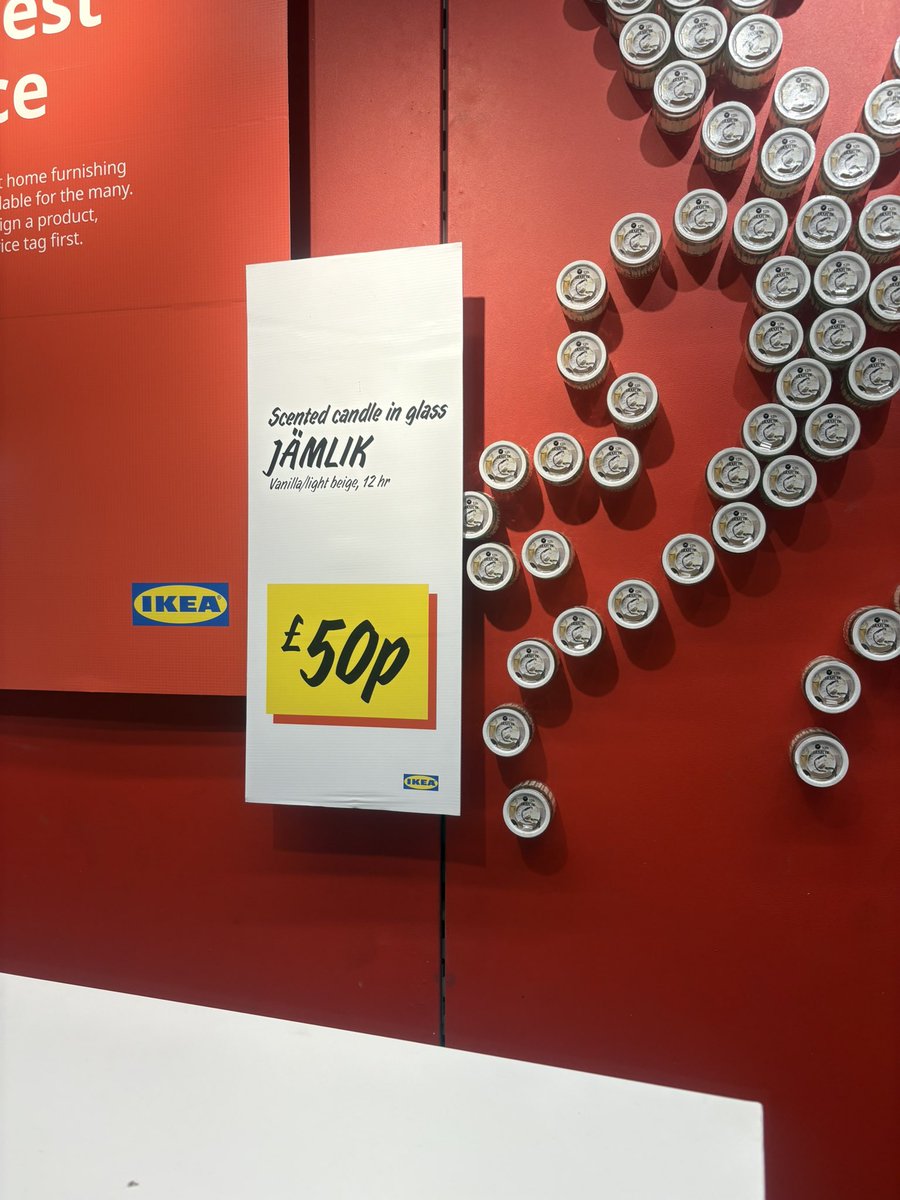 BatesonOliver's tweet photo. I think @IKEAUK made a mistake with this… there is no such thing as £50p… https://t.co/NTIdLE4riu