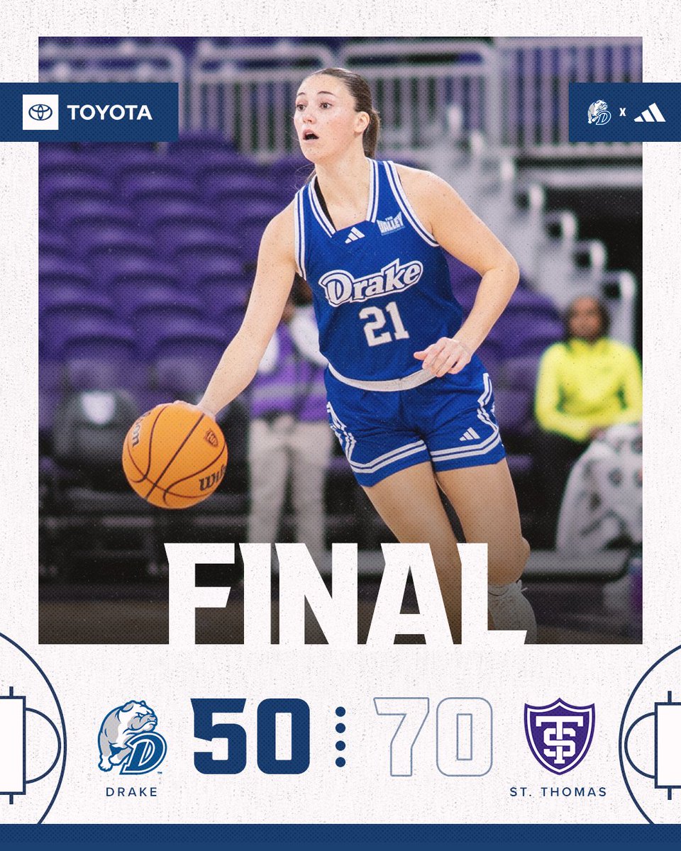 DrakeWBB's tweet image. 𝗙𝗶𝗻𝗮𝗹 𝗦𝗰𝗼𝗿𝗲

Knutson | 16 pts, 2 ast
Aalsma | 15 pts, 5 reb
Taylor | 11 pts, 10 reb
Carlsen | 2 pts, 5 ast

#BeBlue | #DSMHometownTeam