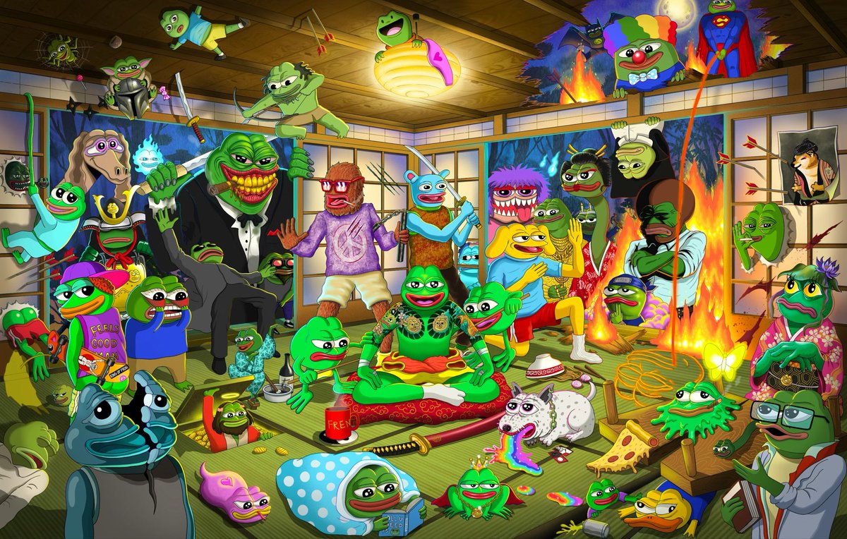 pepetoshi's tweet image. midnight guest. 

🐸