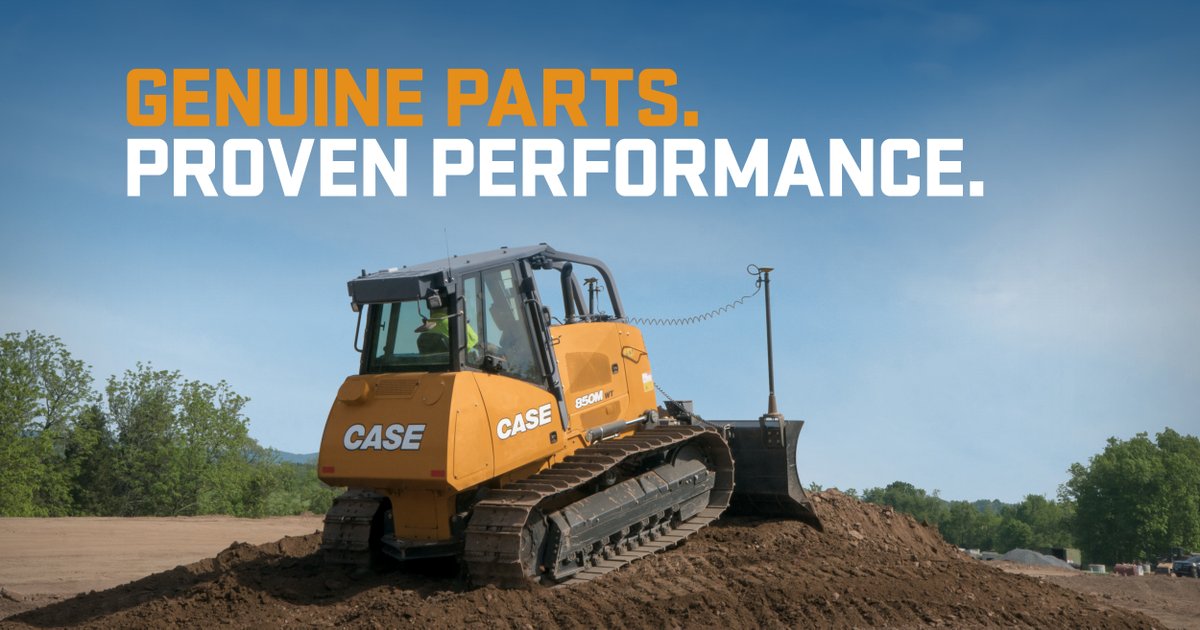 CaseCE's tweet image. When it comes to your dozer, not all parts are created equal. Buying undercarriage parts from your dealer ensures you’re getting the components designed specifically for your machine.

Ask your dealer for an undercarriage inspection today.

#caseconstruction #parts #casece
