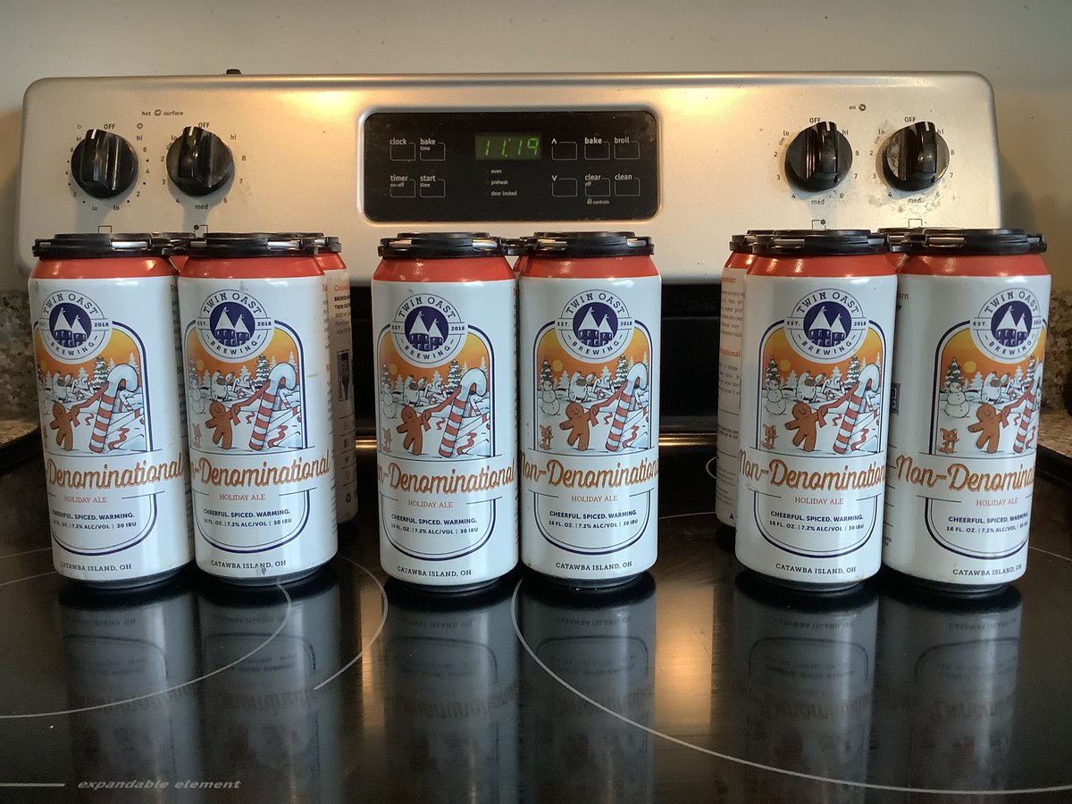 Happy Holidays! Thanks for the tip! <a href="/RJ_TMC/">RJ Justavick</a>  <a href="/TwinOast/">Twin Oast Brewing</a> #twinoastbrewing #nondenominational #holidayale