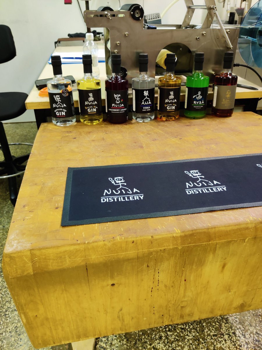 Aika tiukkaa tavaraa kun ei ole juonut mitään mietoja pohjille. 😳