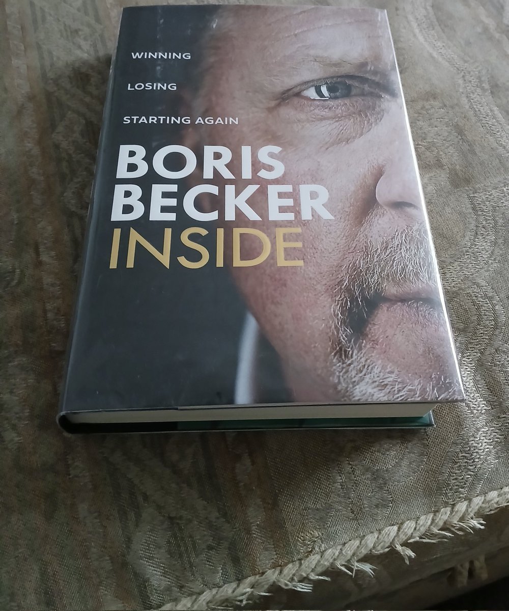 jdfzk's tweet photo. @TheBorisBecker 
Incredibe book from Boris. Thank you. Boris is always "The GOAT" in my opinion. Hoping to see/hear you back on the commentary/punditry again in 2026. Wishing you a healthy and happy Christmas. https://t.co/tTlDwdKKR8