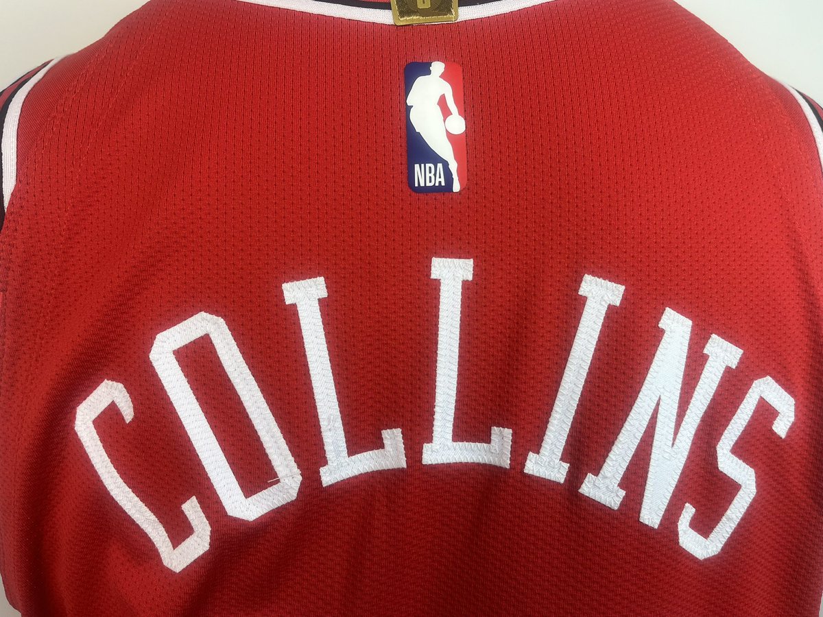 Delighted to have fulfilled a long held ambition to add an iconic red <a href="/chicagobulls/">Chicago Bulls</a> top to the collection. 

Game worn by <a href="/zcollins_33/">Zach Collins</a> against the <a href="/nuggets/">Denver Nuggets</a> earlier this year. 

Any Bulls fans out there? 

#NBA #Basketball #Chicago #sportsmemorabilia #Bulls #collecting