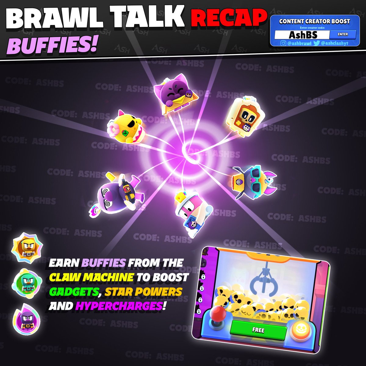 AshClashYT's tweet photo. What did you guys think of the Brawl Talk? What do you rate it 1 to 10? π₯
#BrawlStars https://t.co/1t9FEYzn6r
