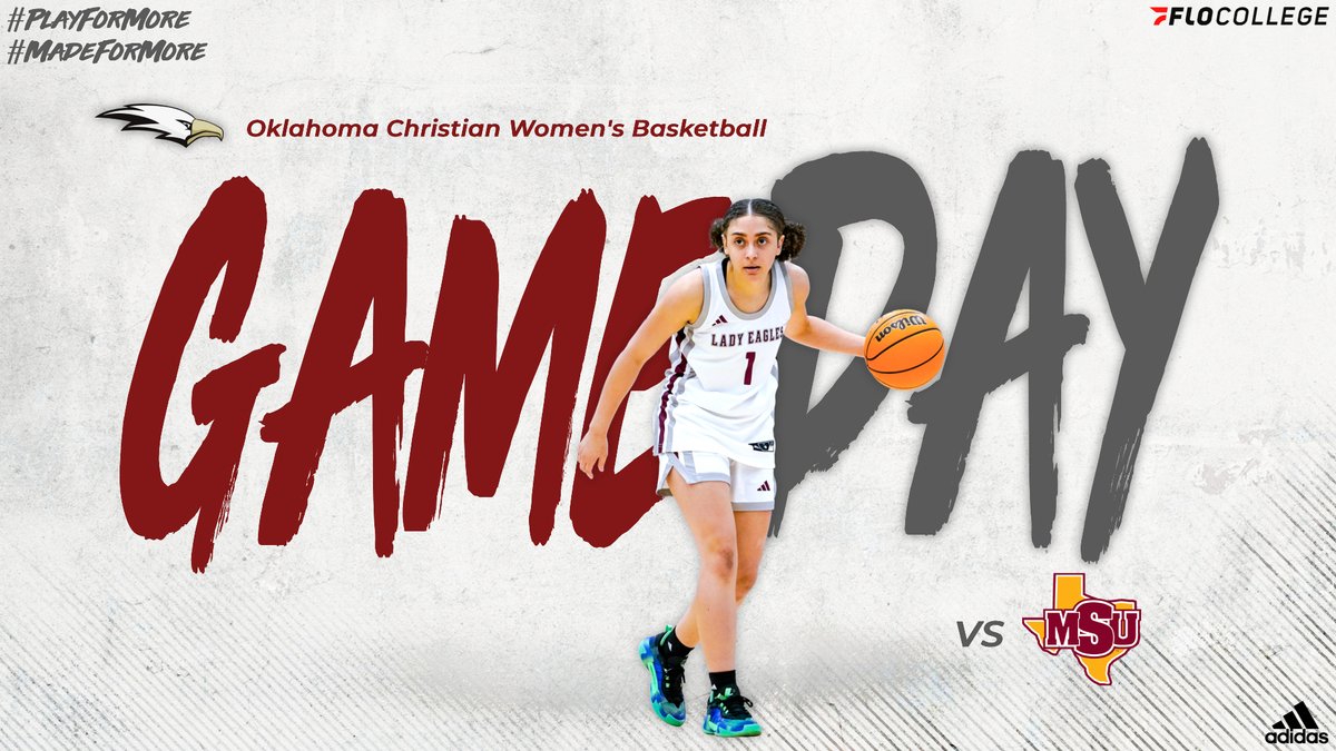 GAMEDAY!! 🏀🦅

🆚 Midwestern State
⏰ 1:00 PM
📍 The Nest

#madeformore #playformore