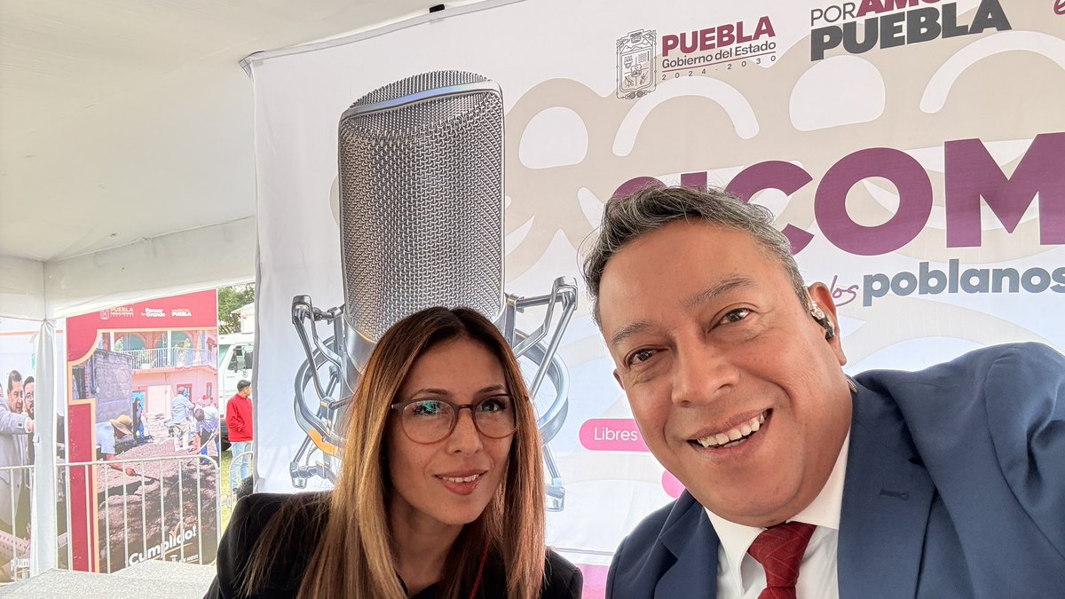 Hoy toca la narración para <a href="/SICOMPue/">SICOM</a> de la transmisión del 1er Informe de Gobierno de <a href="/armentapuebla_/">Alejandro Armenta</a> al frente del <a href="/Gob_Puebla/">Gobierno de Puebla</a> con mis queridas <a href="/conCoco_Guerra/">conCoco_Guerra</a> Jen Velez y Humberto Rivera desde el EcoParque  Metropolitano 105.9 FM