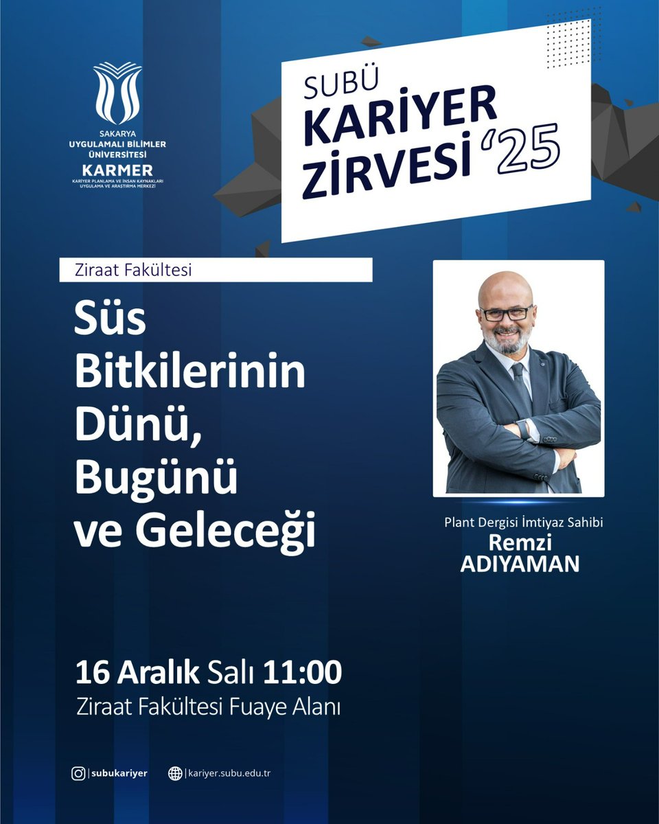 Süs Bitkilerinin Dünü, Bugünü ve Geleceği - 16 Aralık Salı - 11:00