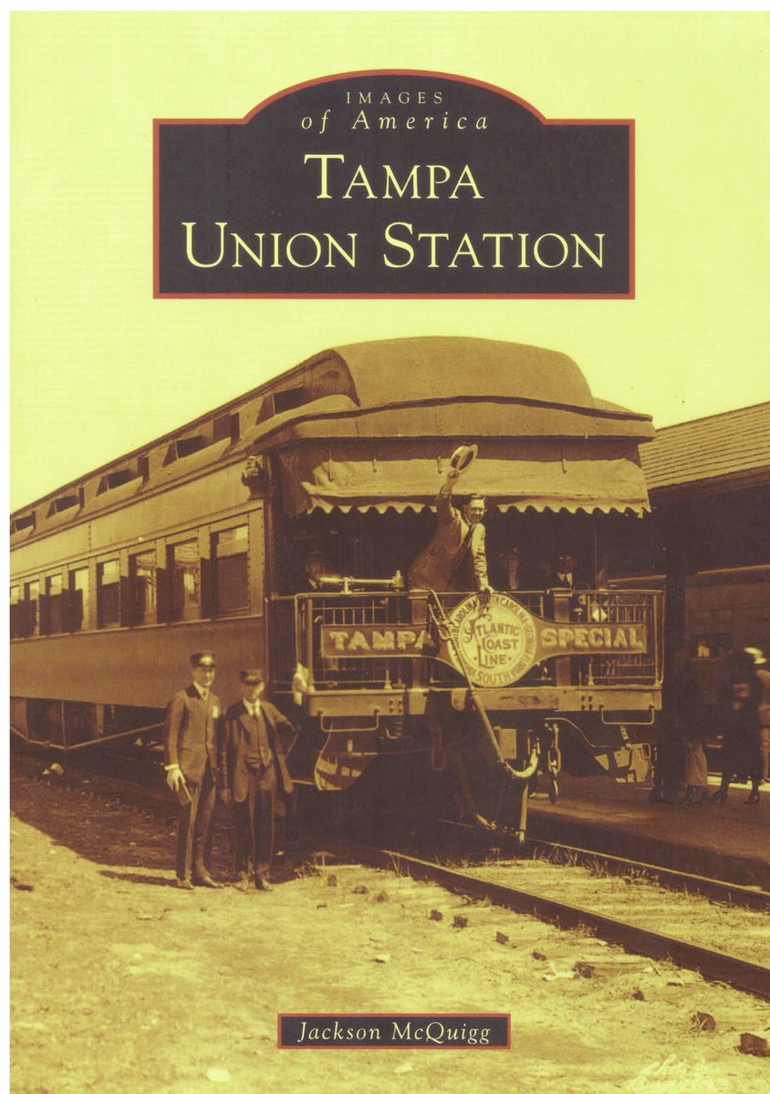 FriendsofTUS's tweet image. On sale in time for the holidays! Our book on Tampa Union Station is packed with 200 photos. Best of all, proceeds benefit Friends of Tampa Union Station! More info: arcadiapublishing.com/products/tampa…