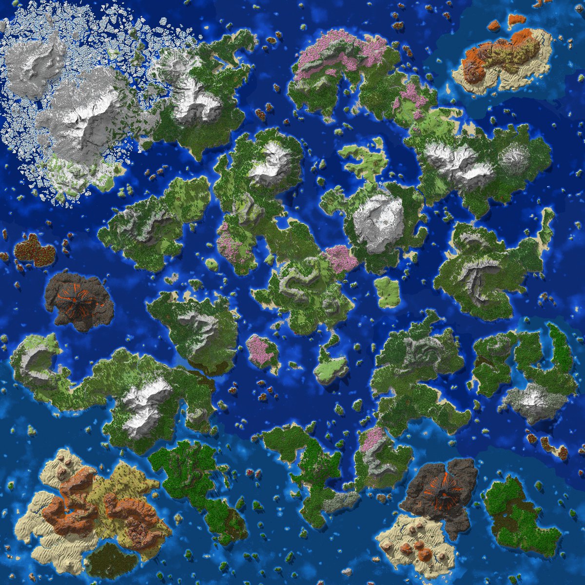 Welcome to my first 8K Map, Iskaris!

Iskaris is a massive 8K world built for exploration and survival. If you want you can check it out here: planetminecraft.com/project/iskari…

#Minecraft