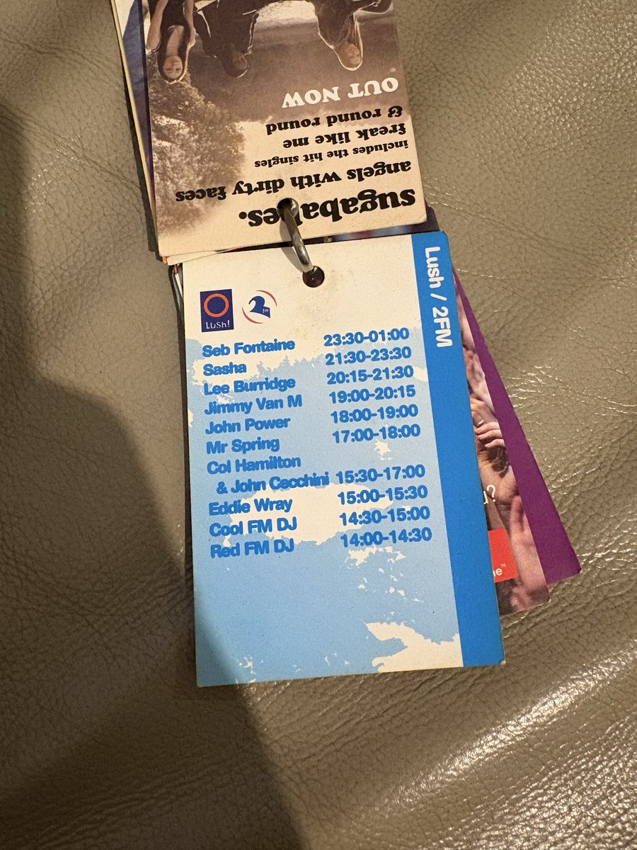 jmc4869's tweet photo. Found this today last time creamfields was in Ireland I think. What a day and what a lineup https://t.co/QjUAoBaDJb