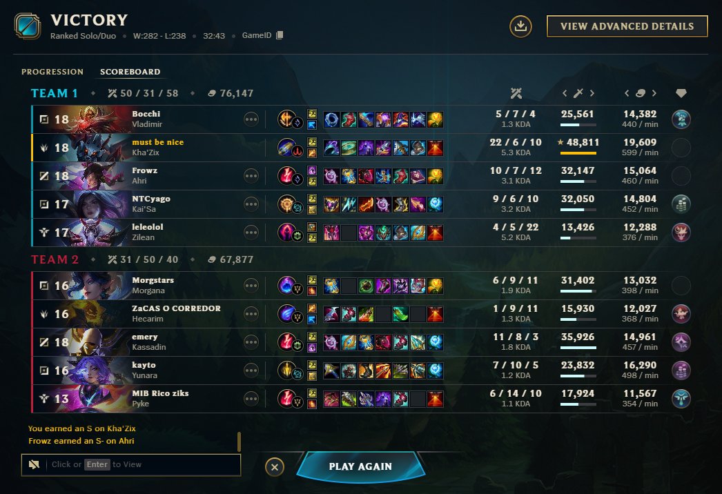 queue master = 0 penas sempre

impossível não perder a linha com gente ruim e chata