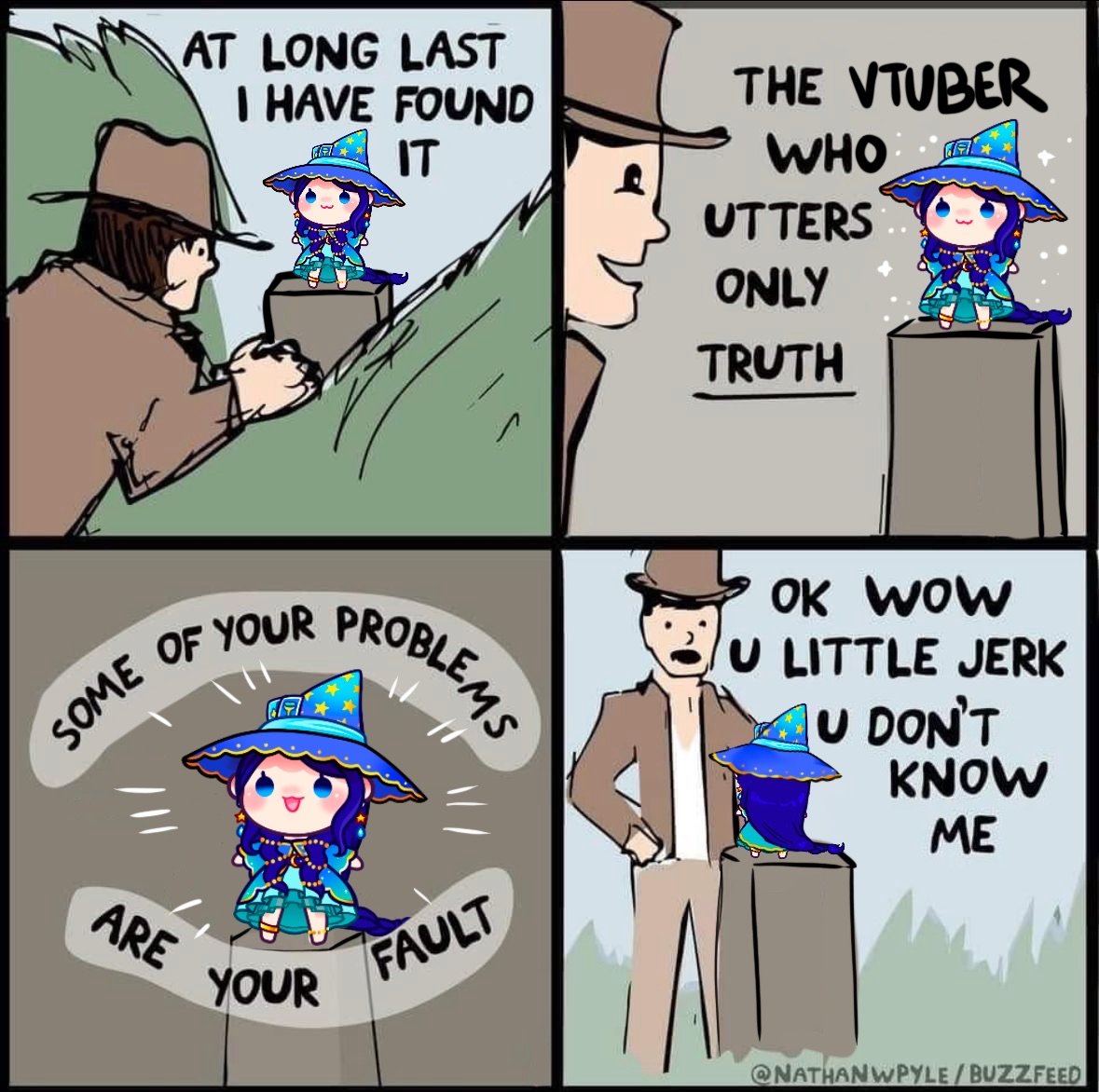 ༼ つ ◕u◕ ༽つ wisdom 'tis a burden, is it not? 🕊️